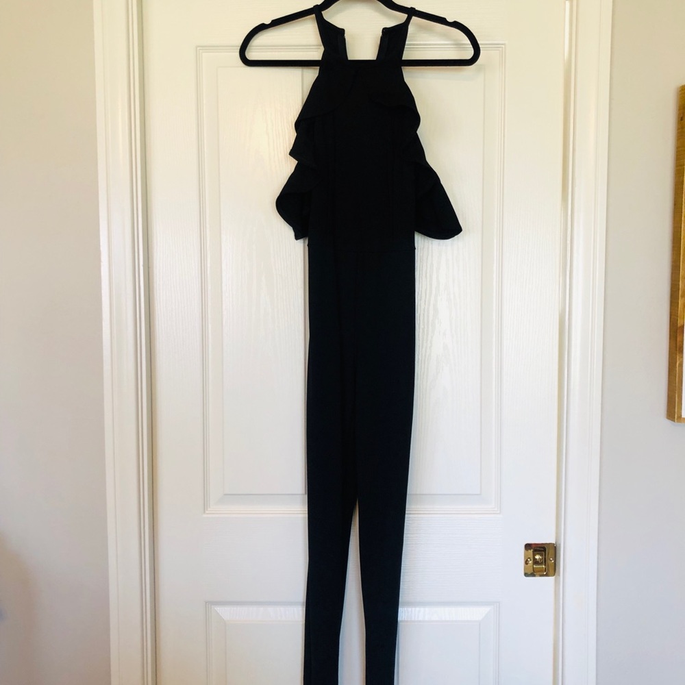 Guess off the shoulder jumpsuit